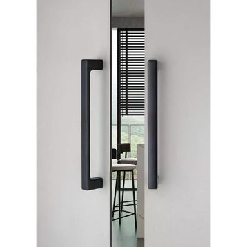 System PH9585 0280 AL6 Siyah 280 mm Çekme Kapı Kolu