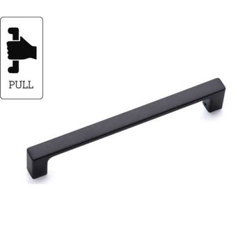 System PH9585 0280 AL6 Siyah 280 mm Çekme Kapı Kolu