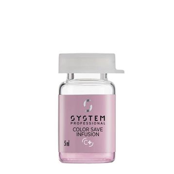 System Professional Color Save Infusion 20x5 ml İşlem Görmüş Saçlar için Renk Koruyucu Serum