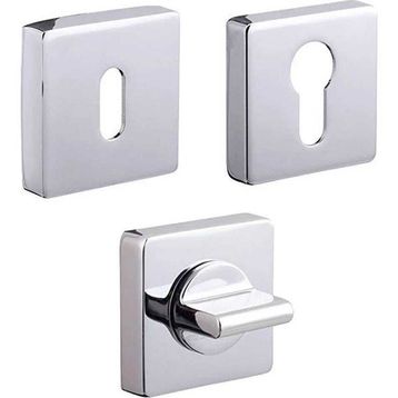 System RO11W CR Krom Banyo Kapı Rozeti