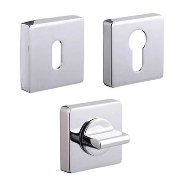System RO11W CR Krom Banyo Kapı Rozeti