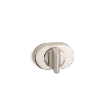 System RO16W NB Nikel Saten Banyo Kapı Rozeti