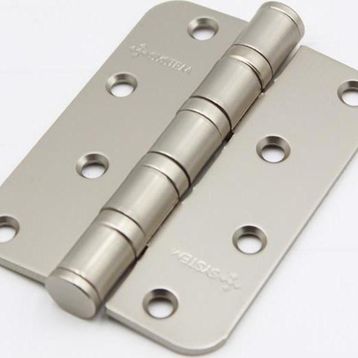 System SH101 NB 10 cm Yönsüz 4 Bilyalı 3 mm Saten Nikel Menteşe