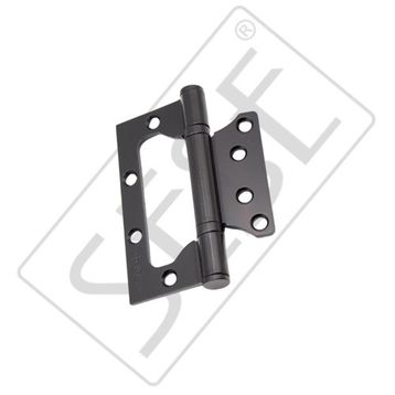 System SH102 AL6 2 Bilyalı Siyah 10 cm 3 mm Kelebek Menteşe