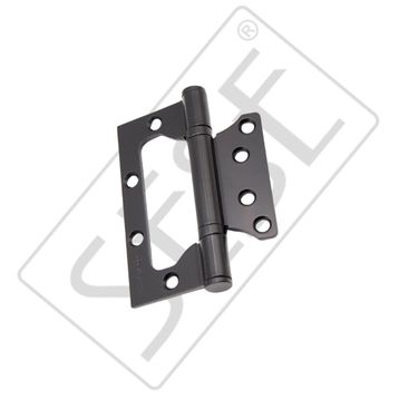 System SH102 AL6 2 Bilyalı Siyah 10 cm 3 mm Kelebek Menteşe