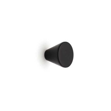 System SY1455 0030 AL6 Düğme Siyah 30 mm Kulp