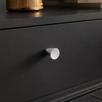 System SY1455 0030 CR Düğme Krom 30 mm Kulp
