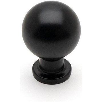 System SY1465 0026 AL6 Siyah 26 mm Düğme Mobilya Kulpu
