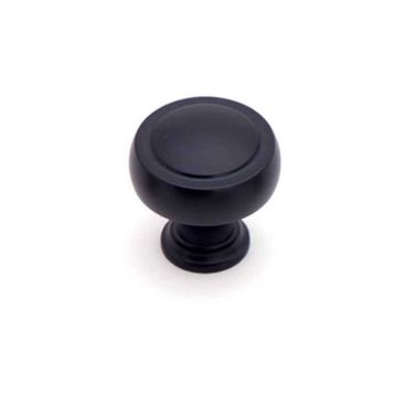 System SY1915 0032 AL6 Siyah 32 mm Düğme Mobilya Kulpu