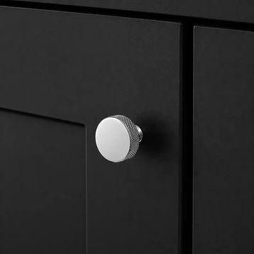 System SY1980 0032 CR Krom 32 mm Düğme Mobilya Kulpu