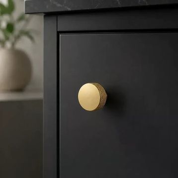 System SY1980 0032 GL Altın 32 mm Düğme Mobilya Kulpu
