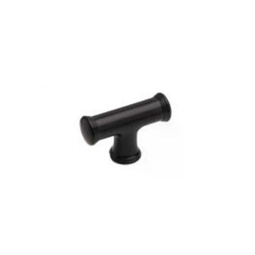 System SY4226 0008 AL6 Düğme Siyah 8 mm Kulp