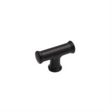 System SY4226 0008 AL6 Düğme Siyah 8 mm Kulp