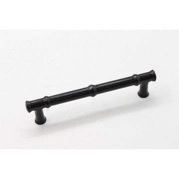 System SY4227 0128 AL6 Siyah 128 mm Çekme Mobilya Kulpu
