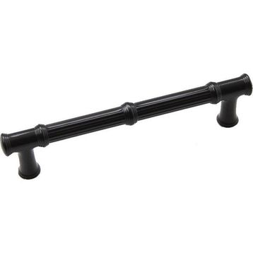 System SY4227 0128 AL6 Siyah 128 mm Çekme Mobilya Kulpu