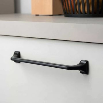 System SY4314 0192 AL6 Siyah 192 mm Kulp