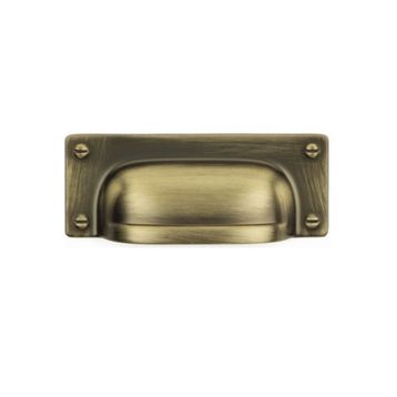 System SY4534 0032 ABM Antik Sarı 32 mm Çanak Taş Kulp
