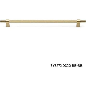 System SY8772 0320 BB-BB Mat Altın 320 mm Kulp