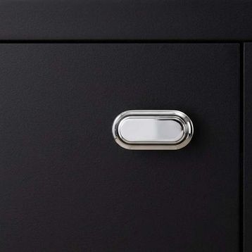 System SY9102 0016 CR Düğme Krom 16 mm Kulp