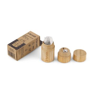 T-Brush 30 m Activated Charcoal Bambu Kutu Diş İpi