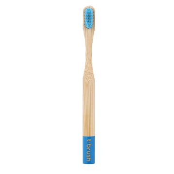 T-Brush Bambu Mavi Çocuk Diş Fırçası