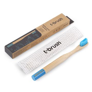 T-Brush Bambu Mavi Çocuk Diş Fırçası
