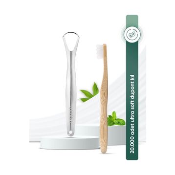 T-Brush Nano Bambu Ultra Soft Beyaz Diş Fırçası