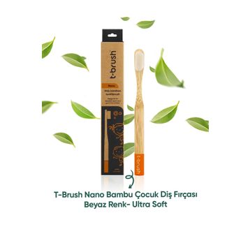 T-Brush Nano Bambu Ultra Soft Beyaz Diş Fırçası