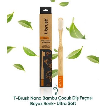 T-Brush Nano Bambu Ultra Soft Beyaz Diş Fırçası