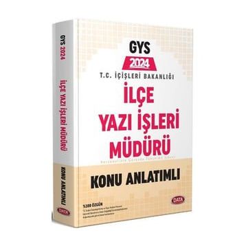 T.C. İçişleri Bakanlığı İlçe Nüfus Müdürü Gys Hazırlık Kitabı - Data Yayınları