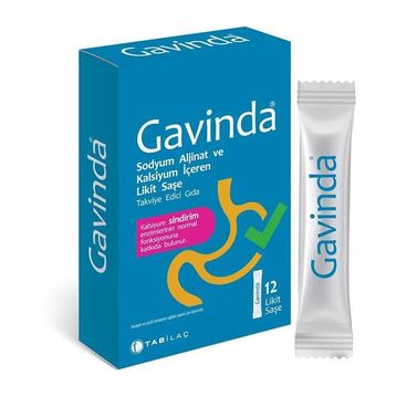 Tab İlaç Gavinda 10 ml 12 Likit Saşe