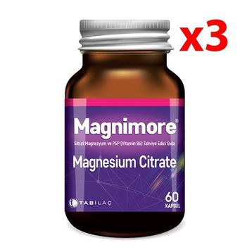 Tab İlaç Magnimore Magnesium Citrate 60 Kapsül