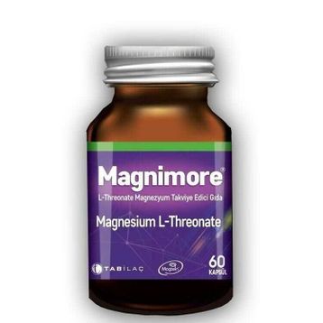 Tab İlaç Magnimore Magnesium L-Threonate 60 Kapsül