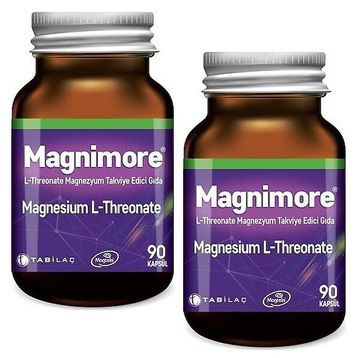 Tab İlaç Magnimore Magnesium L-Threonate 90 Kapsül