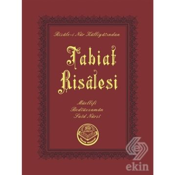 TABIAT RISALESI - BEDİÜZZAMAN SAID NURSI