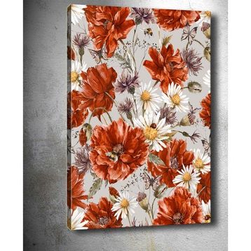 Tablo Center Çiçek 50x70cm Kanvas Tablo