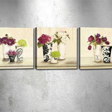 Tablo Center DRPRC9000 3 Parçalı Kanvas Tablo