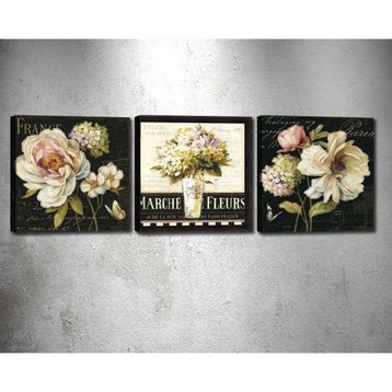 Tablo Center DRPRC9016 3 Parçalı Kanvas Tablo