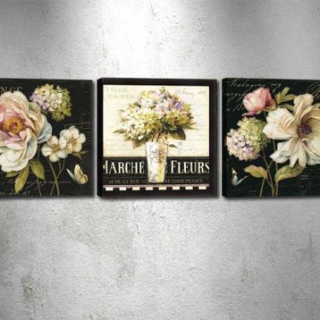 Tablo Center DRPRC9016 3 Parçalı Kanvas Tablo