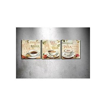 Tablo Center DRPRC9017 3 Parçalı Kanvas Tablo