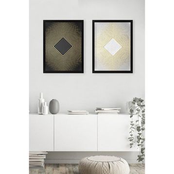 Tablo Center SET 2 Parçalı Çerçeveli Tablo