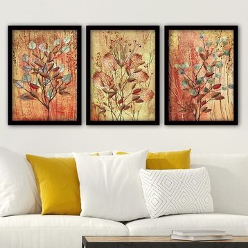 Tablo Center SET 3 Parçalı Çerçeveli Tablo