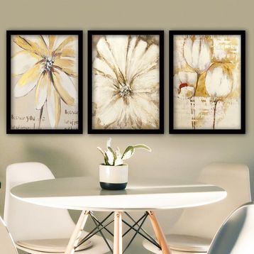 Tablo Center SET 3 Parçalı Çerçeveli Tablo