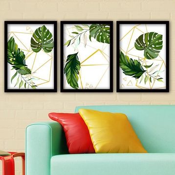 Tablo Center SET 3 Parçalı Çerçeveli Tablo