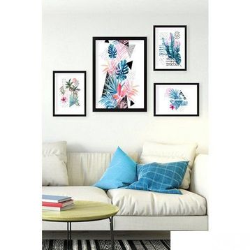 Tablo Center SET 4 Parçalı Çerçeveli Tablo