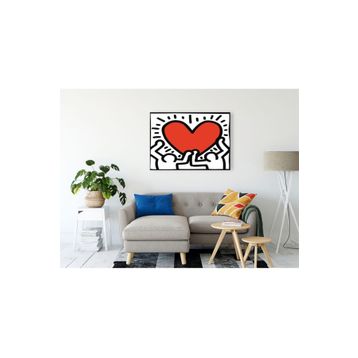 Tablo Kanvas Keith Haring Love Kanvas Tablo