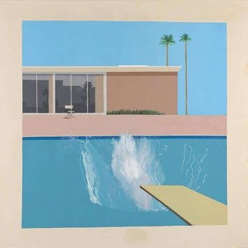 Tablolife 35x50 cm A Bigger Splash Kanvas Tablo