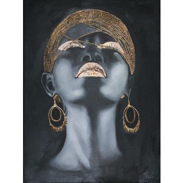 Tablolife 60x90 cm Altın Aşkı Kanvas Tablo
