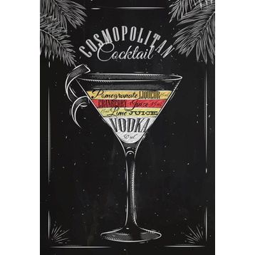 Tablolife 60x90 cm Cosmopolitan Kanvas Tablo