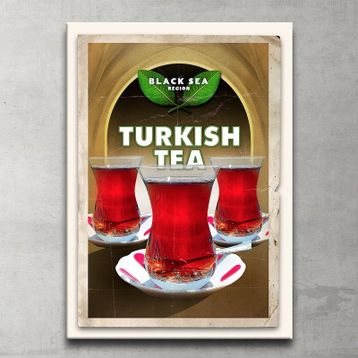 Tablolife Çay 35x50 cm Kanvas Tablo